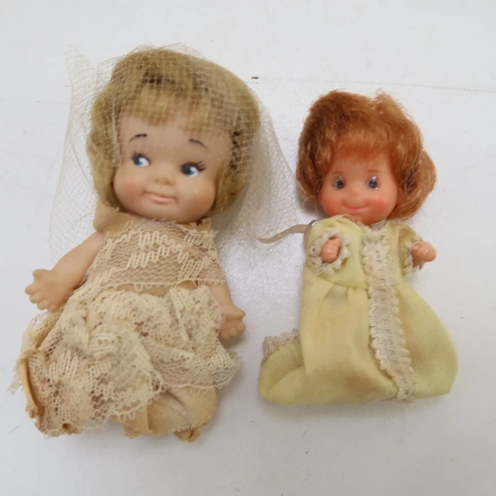Vintage PEE WEE Dolls Uneeda 1965 Peewees 4